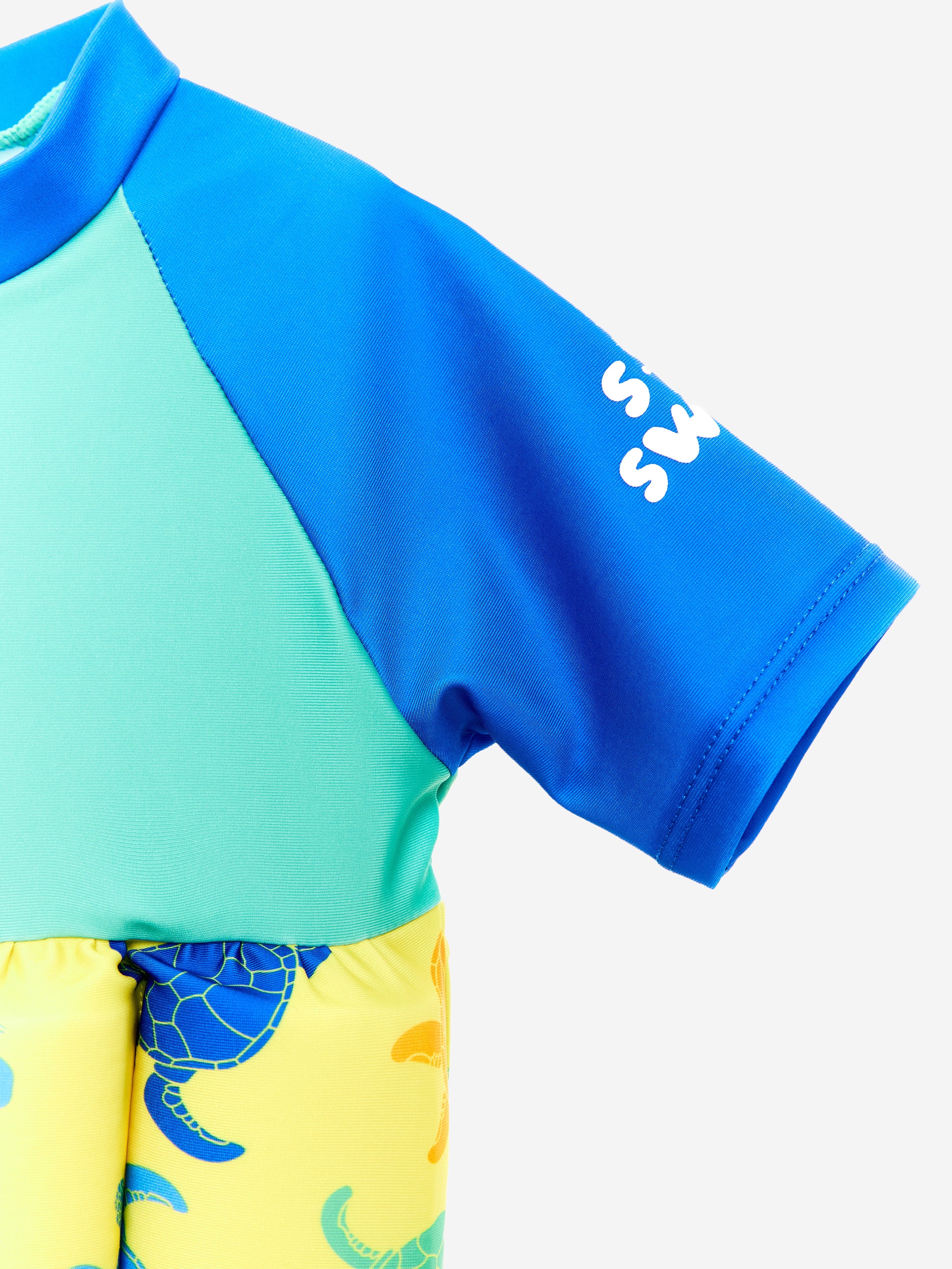 UPF50+ Baby Boys Turtle Float Suit - Green Swim Vest for Toddlers 1-3 Years | Pool, Beach & Water Play Safety Gear