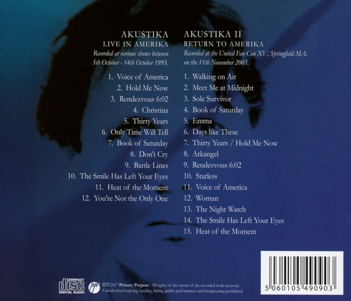 Akustika: Live In America & Akustika II: Return To America - Acoustic Music Albums for Relaxation, Road Trips and Coffee Shop Ambience