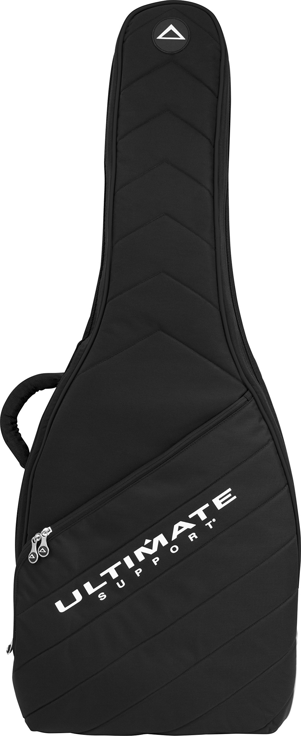 Ultimate Support Hybrid Series 2.0 Electric Guitar Soft Case with Backpack Straps - Lightweight Padded Protection for Travel & Storage (USHB2-EG-BK) | Perfect for Gigging Musicians, Band Practice & Airplane Transport