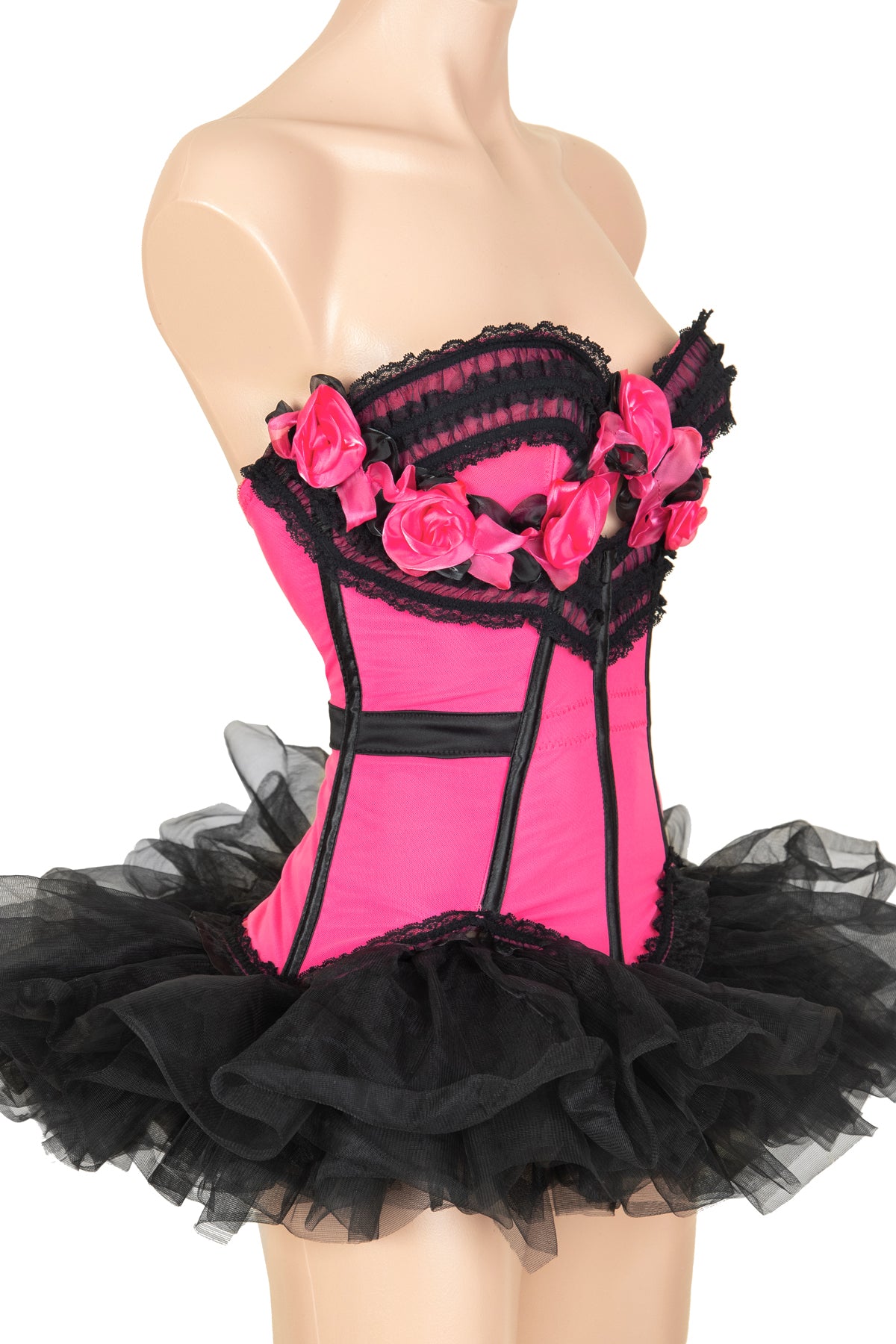 Ooh La Rosa Corset - Women's Fashion Corset Top for Waist Training & Body Shaping | Perfect for Burlesque, Cosplay, and Evening Wear