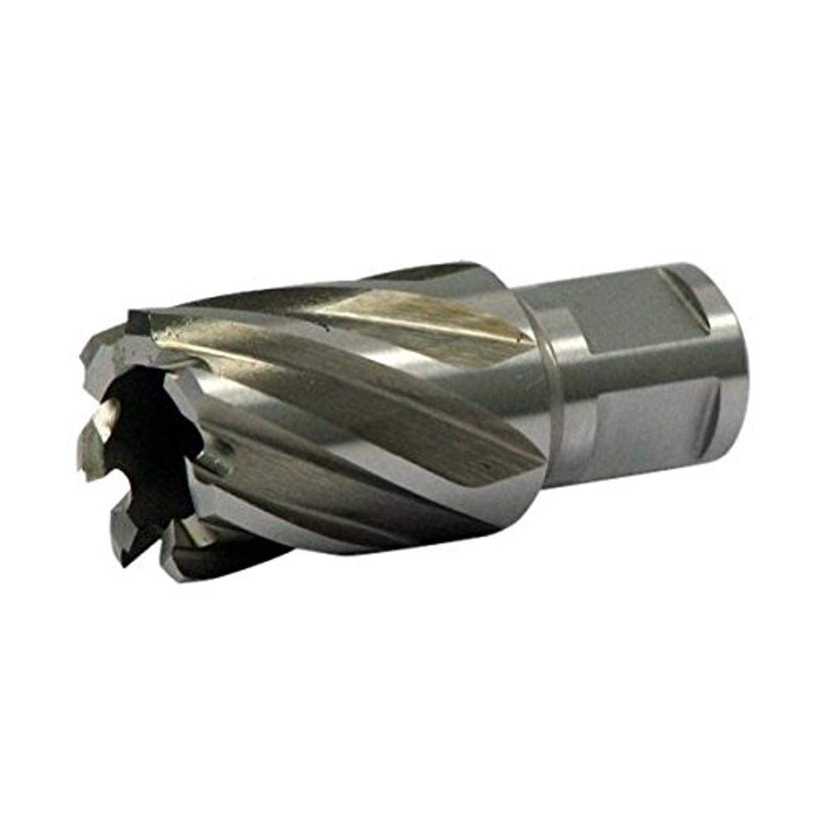 Unibor 25176 2-3/8-Inch Diameter Annular Cutter - Bright Finish HSS Hole Saw for Metal Cutting - 1-Pack - Perfect for Steel, Iron & Aluminum Drilling in Construction & Fabrication