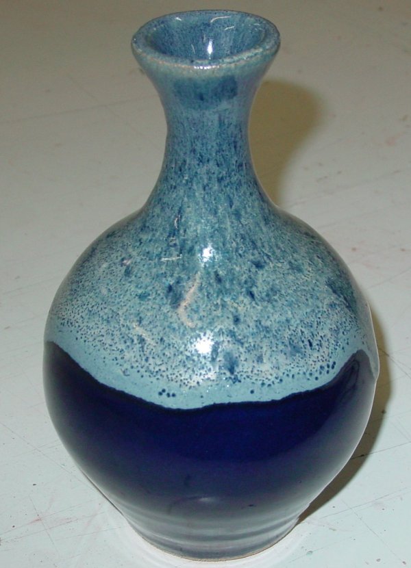 Coyote Cobalt Blue Glaze Ceramic Mug - Handmade Coffee Cup with Unique Blue Glaze - Perfect for Home, Office & Gifts