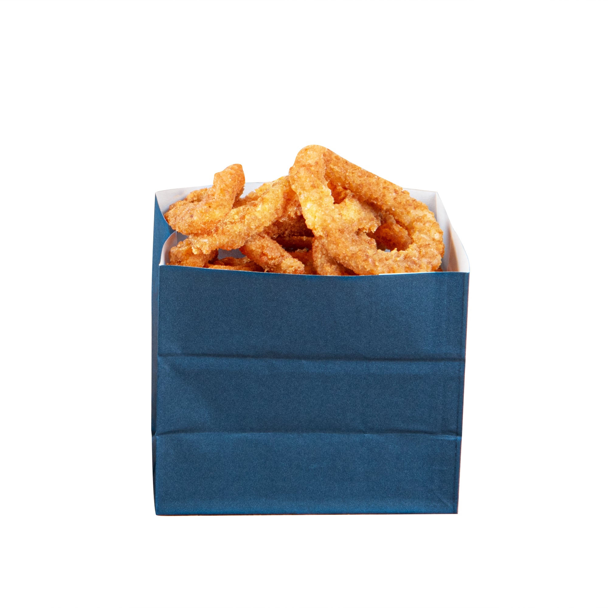 Premium Midnight Blue Paper Snack Bags 4.25