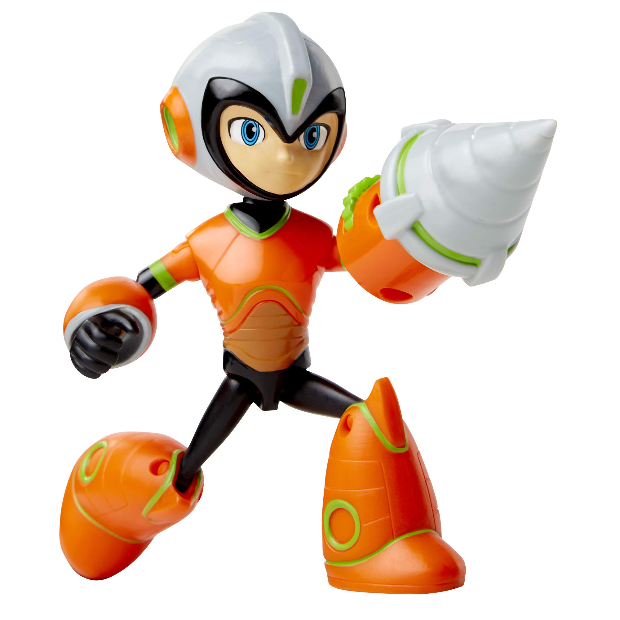 Fully Charged Deluxe Drill Man Articulated Action Figure with Spinning Drill & Break-Apart Boulder - Inspired by the New Show | Perfect for Collectors & Kids Play | STEM Toy for Creative Role-Playing Adventures