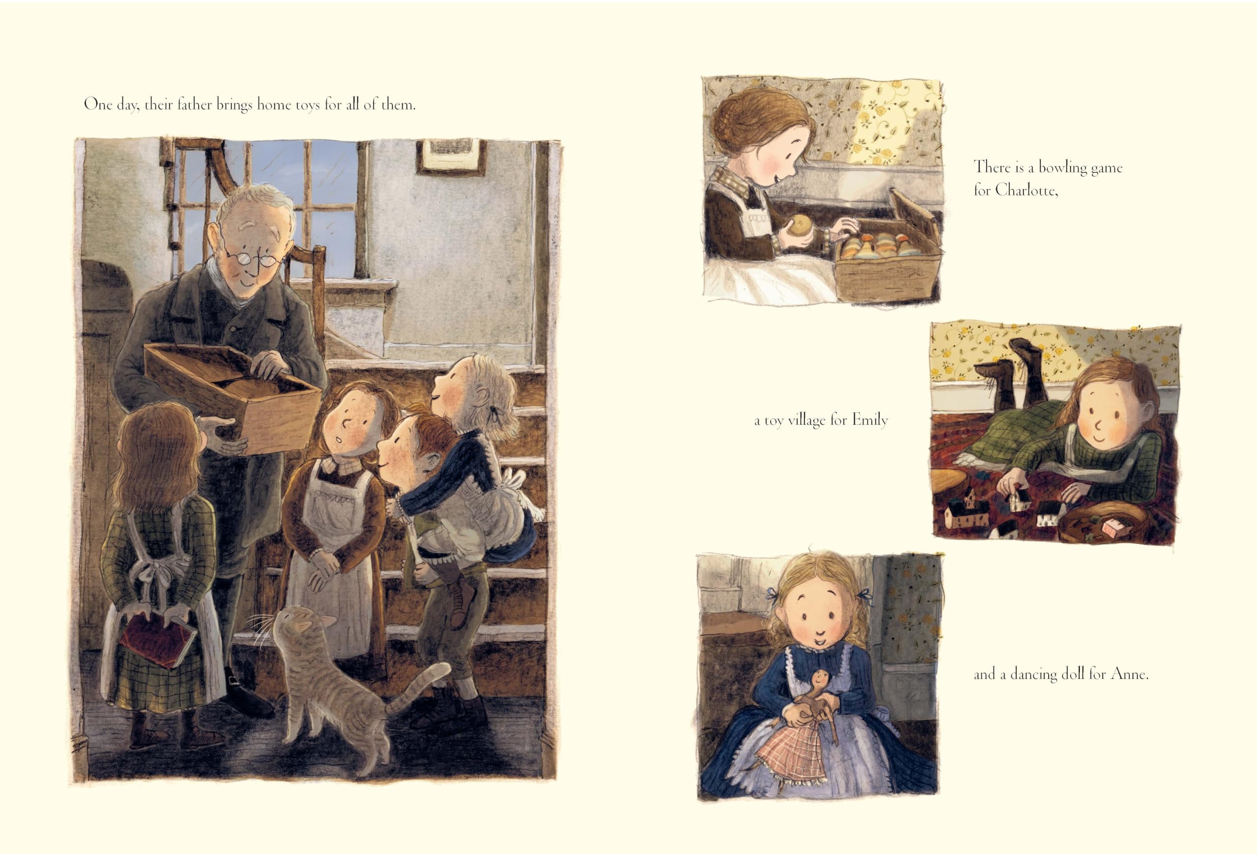 The Little Books of the Little Brontës - Classic Children's Literature Collection for Young Readers | Perfect for Bedtime Stories, Homeschooling & Victorian Era Book Lovers