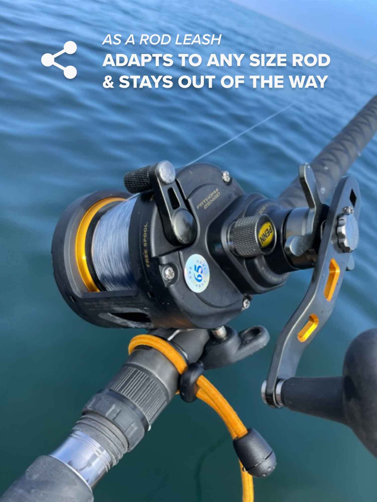 **Rogue Endeavor® Kayak Fishing & Paddle Boarding Rod Leash & Paddle Leash Kit – 48