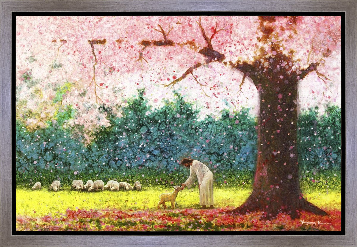 Premium Green Pastures Gallery Wrap Canvas Art - Stunning Wall Decor for Living Room, Bedroom & Office