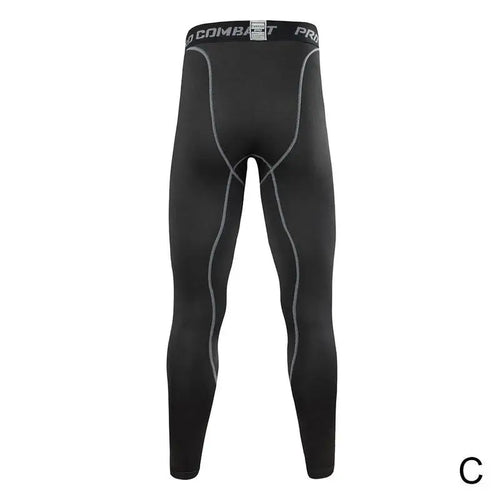 Men's Compression Leggings for Running & Workout - High-Performance Sports Tights for Men - Gym, Jogging, Training & Active Wear