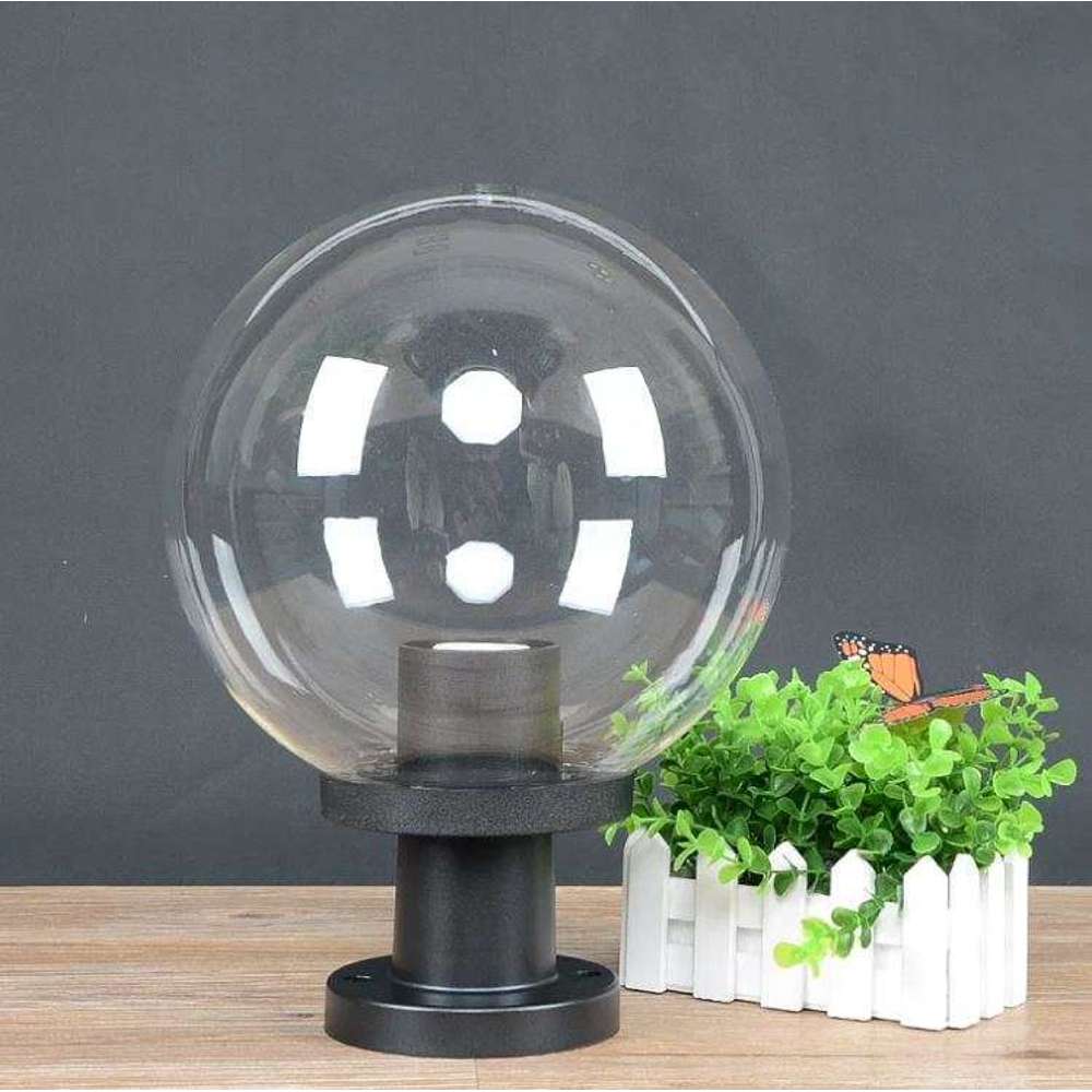 Fantasy Outdoor Ball Light - Clear 250mm LED Hanging Garden Decor for Patio, Yard & Party Lighting