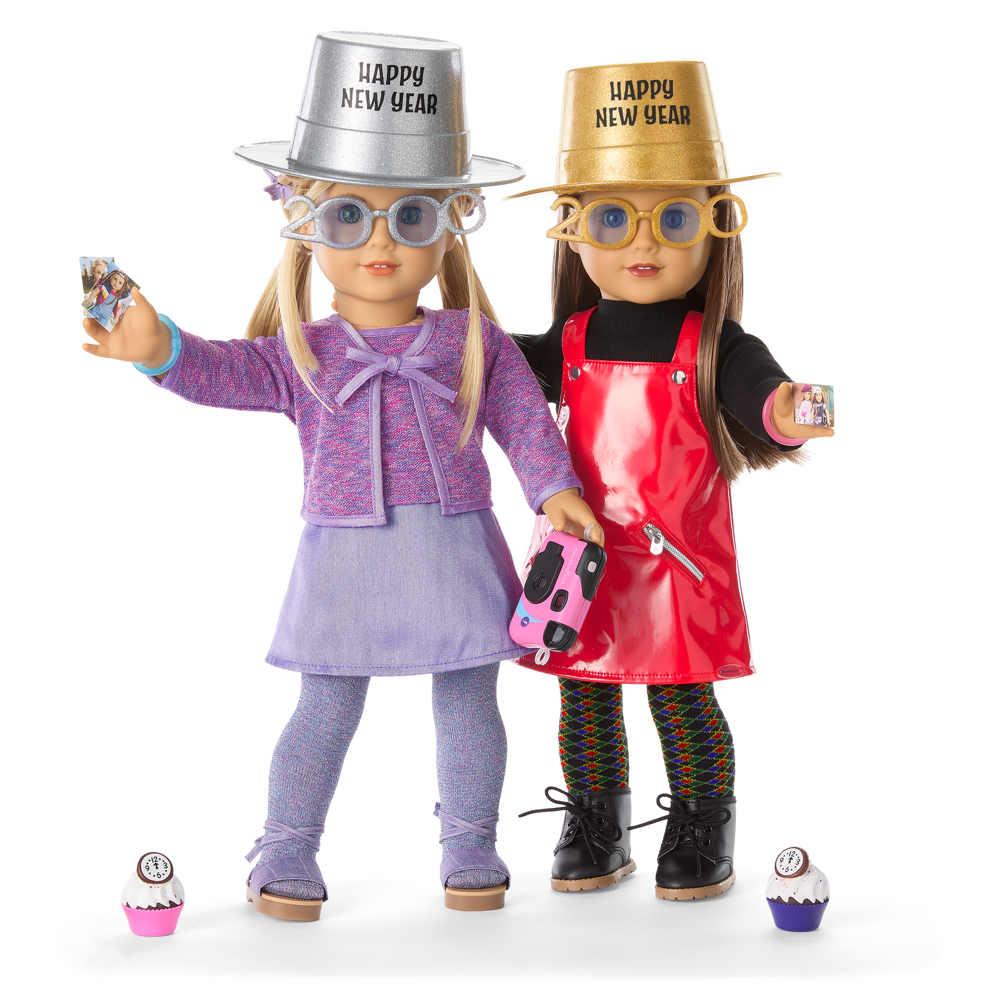 Isabel & Nicki New Year's Celebration Bundle - Historical Characters Costume Set for Cosplay, Themed Parties & Holiday Events