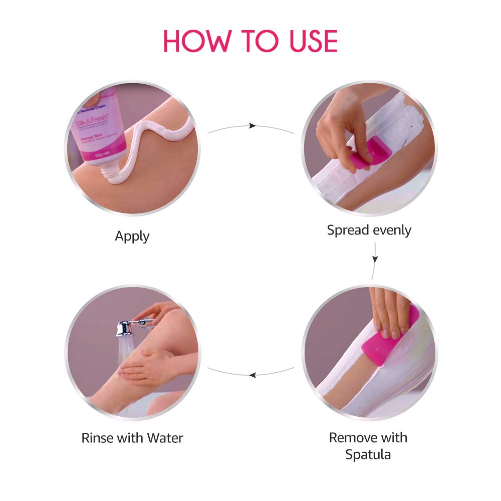Veet Silk & Fresh Hair Removal Cream for Sensitive Skin - 25g (Pack of 1) | Painless & Smooth Legs, Underarms & Bikini Line | Dermatologically Tested for Women