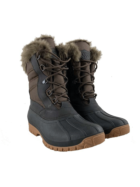 Woof Wear Mid Winter Dog Boots - Waterproof & Insulated Paw Protectors for Cold Weather, Snow, and Ice - Perfect for Winter Walks, Hiking, and Outdoor Adventures