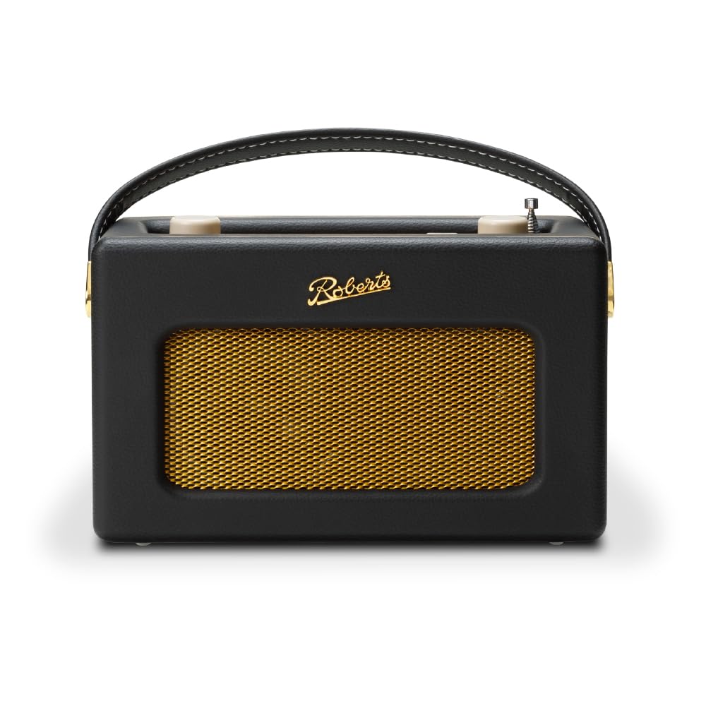 Roberts Revival iSTREAML FM/DAB/DAB+/Internet/Bluetooth Digital Radio - Black | Wireless Music Streaming for Home, Office & Outdoor Use