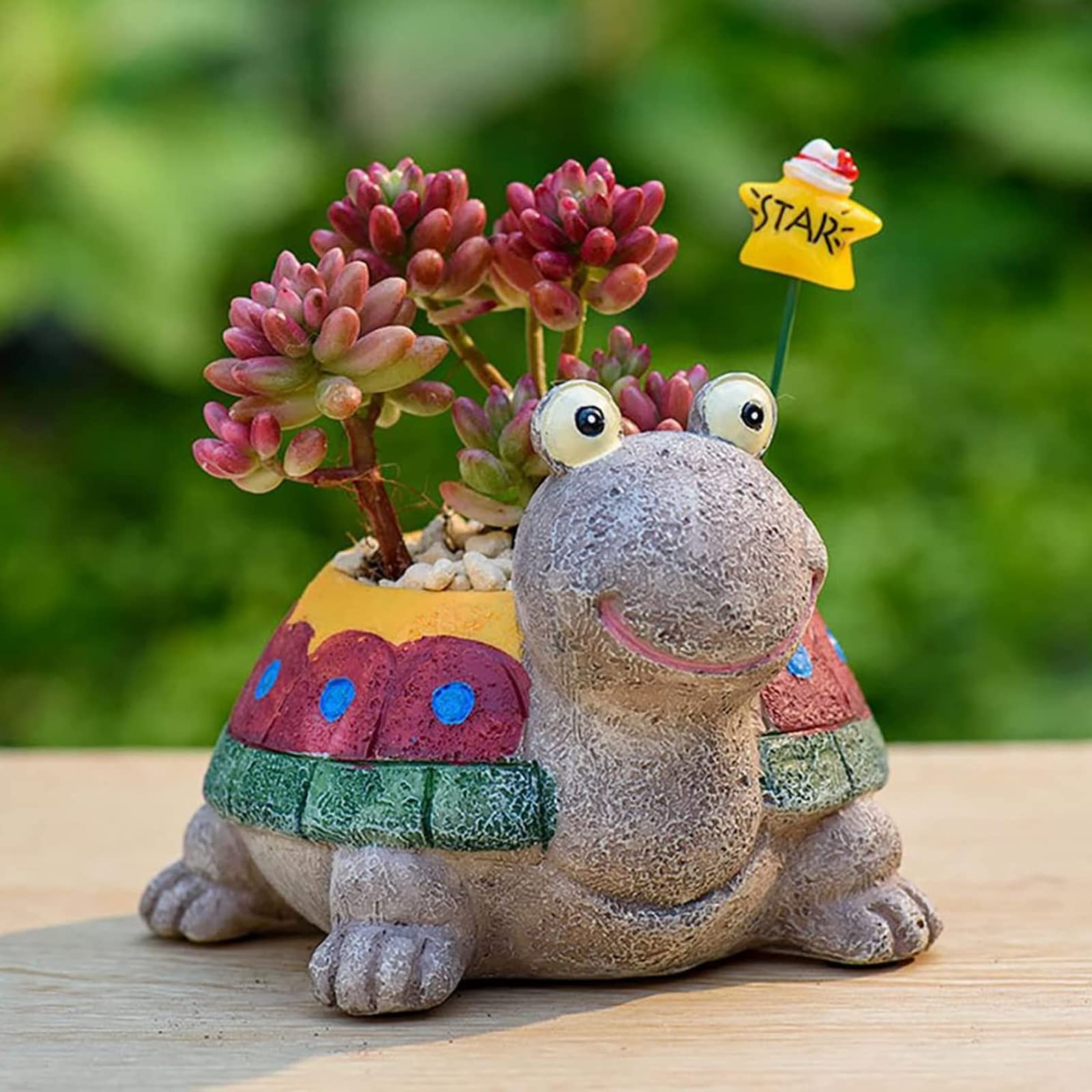 Turtle Silicone Mold for Succulent Planters - DIY Resin Flower Pot Molds, Animal Garden Figurines & Outdoor Decor - Perfect for Home Gardening, Craft Projects, and Unique Gift Ideas