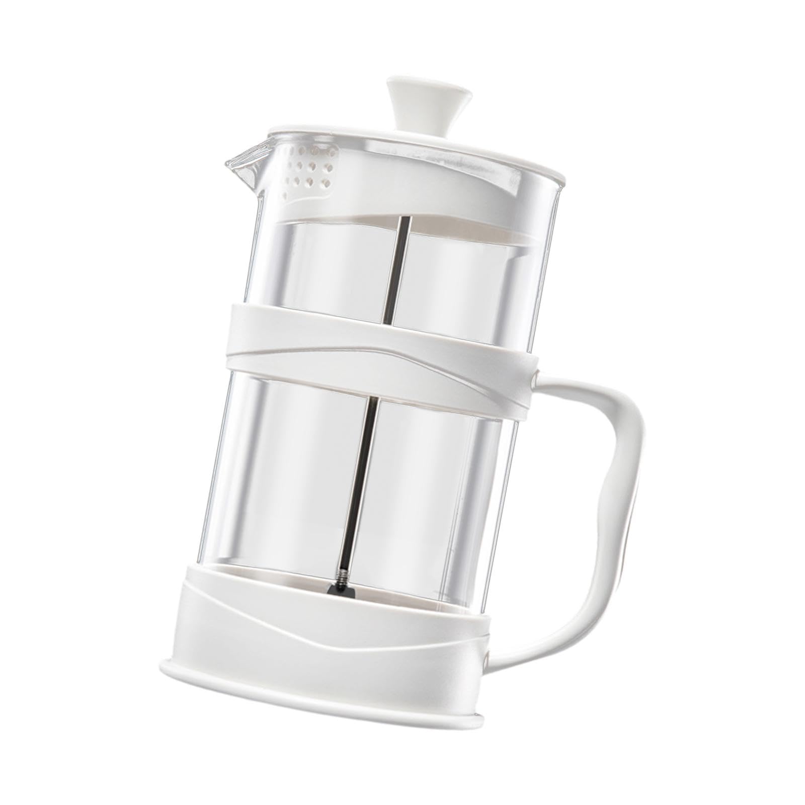 Premium French Press Coffee Maker - 1000ml Thickened Stainless Steel Plunger with Fine Mesh Filter for Rich & Smooth Coffee - Ideal for Home, Office, Camping & Outdoor Adventures