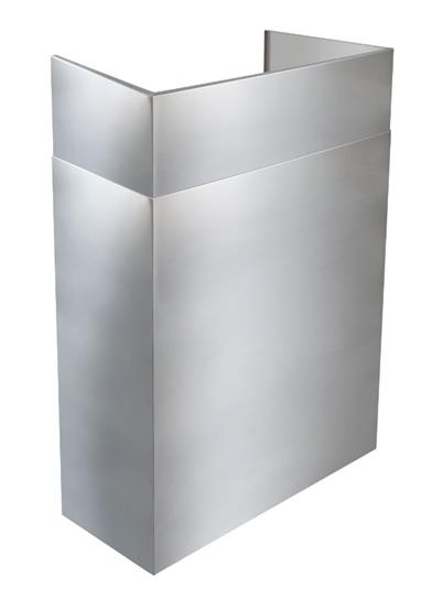 AEWPD3054SBE 30 to 54 Inch Telescopic Flue Extension for Range Hoods - Adjustable Stainless Steel Chimney Duct for Outdoor Kitchen Hood Installation (16