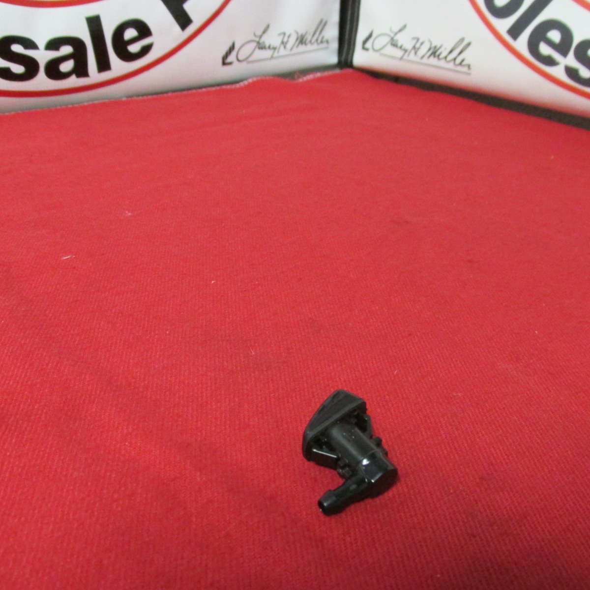 Chrysler 55372143AB Black Windshield Washer Nozzle Replacement - Perfect for Chrysler Vehicles, Ideal for Windshield Cleaning & Maintenance