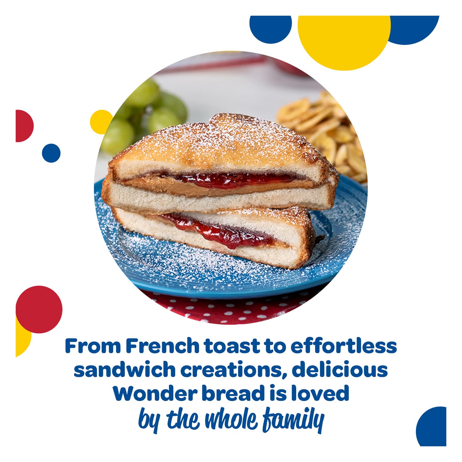 Classic White Sandwich Bread - Sliced, 20 oz (Pack of 2) | Fresh & Soft | Perfect for Sandwiches, Toast & School Lunches | Breakfast & Snack Essential