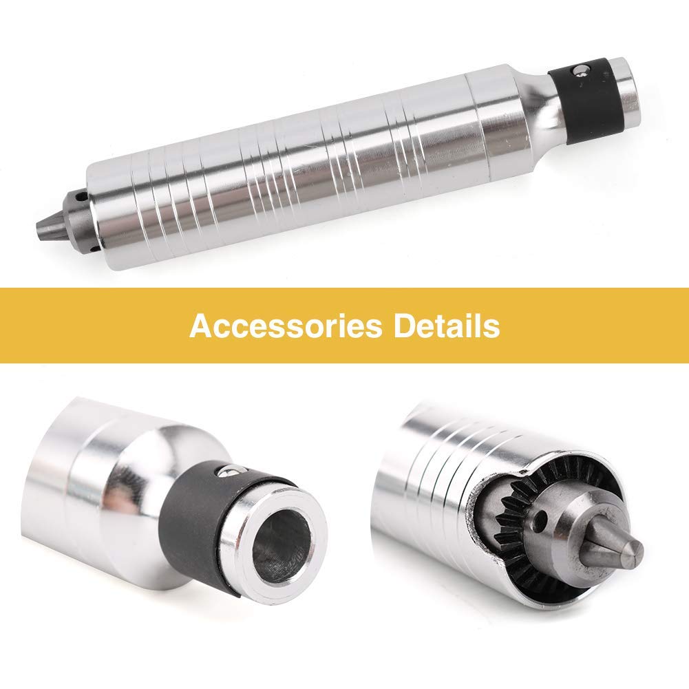 Flexible Shaft Adapter for Power Drill - 0.3-4mm Extension Cable Chuck for Rotary Tools, Rock Saw, Polishing & Woodworking | Perfect for DIY Projects, Jewelry Making & Metal Crafting