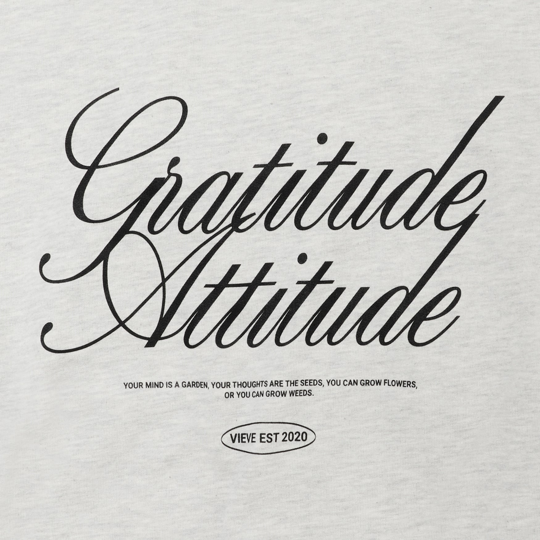 VIEVE Gratitude Attitude Hoodie - Soft & Cozy Pullover Sweatshirt for Women | Perfect for Casual Wear, Yoga & Lounge | Trendy Streetwear Fashion