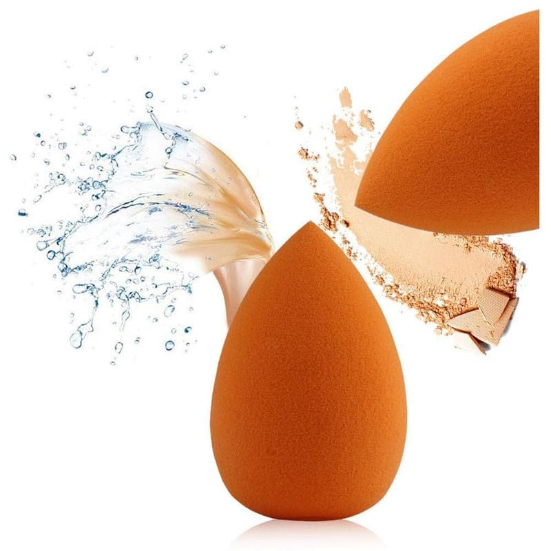 CHRONEX 8-Piece Professional Makeup Beauty Blender Sponge Set | Soft Latex-Free Reusable Face Sponge Puff for All Skin Types | Perfect for Liquid Foundation, Concealer & Powder Application