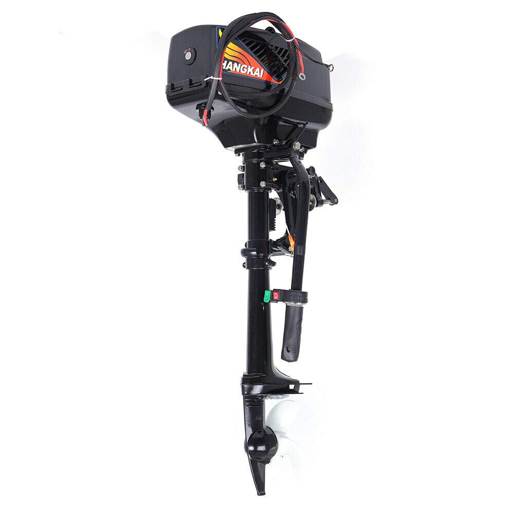 1200W 48V Electric Trolling Outboard Motor - Quiet Fishing Boat Engine for Saltwater & Freshwater - Perfect for Kayaks, Canoes and Small Boats