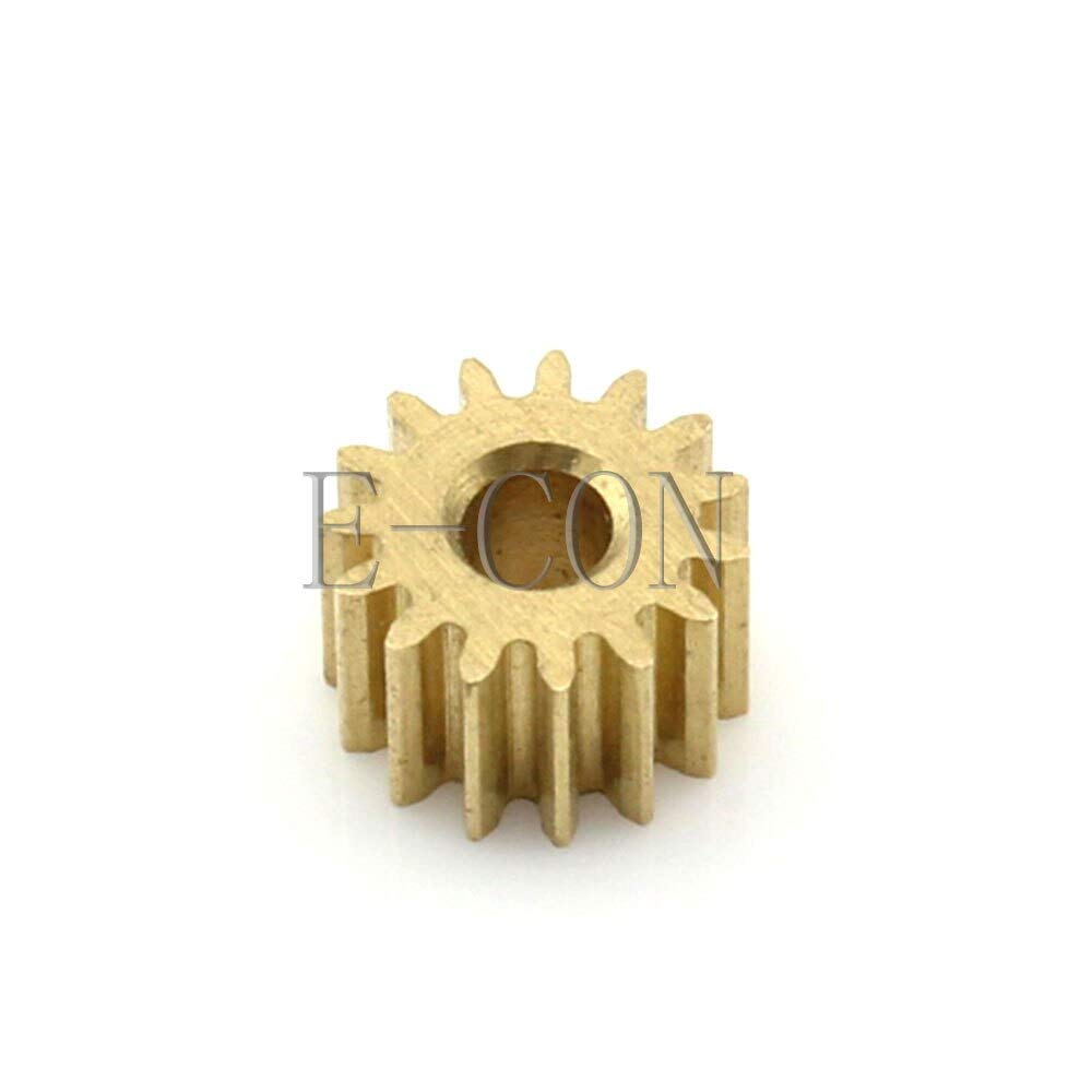12T 0.5M 5mm Width Metal Spur Gear for Motor - 0.5 Module, 1.57mm Pitch, 2mm/3mm Hole - Perfect for Robotics, RC Cars, and DIY Projects