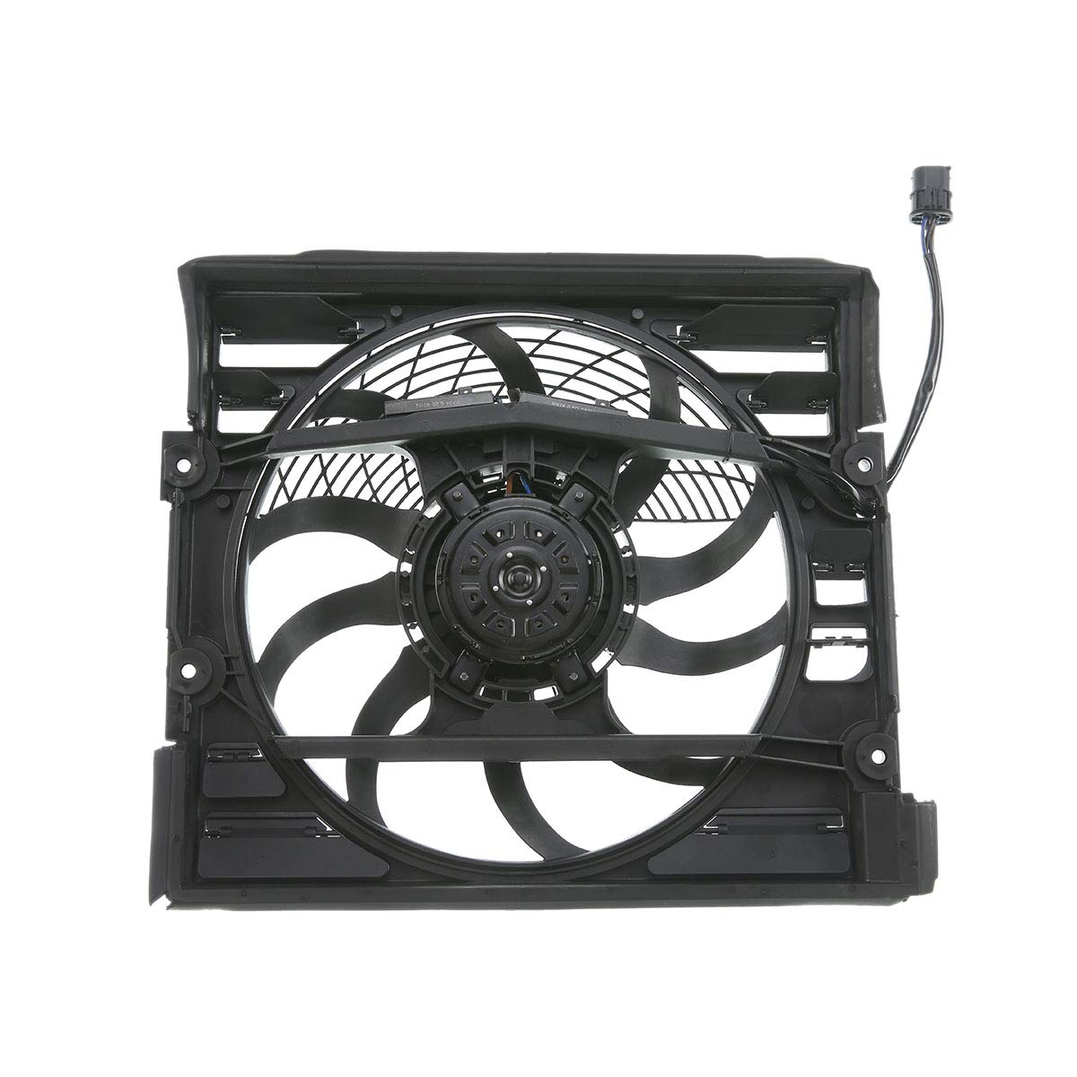 Premium BMW Engine Radiator Cooling Fan Assembly - Compatible with E38 Series 740i (1997-1998), 740iL & 750iL (1996-1998) - Replaces OEM Part# 64548380774, 64548369070 - Perfect for Engine Cooling System Repair & Maintenance