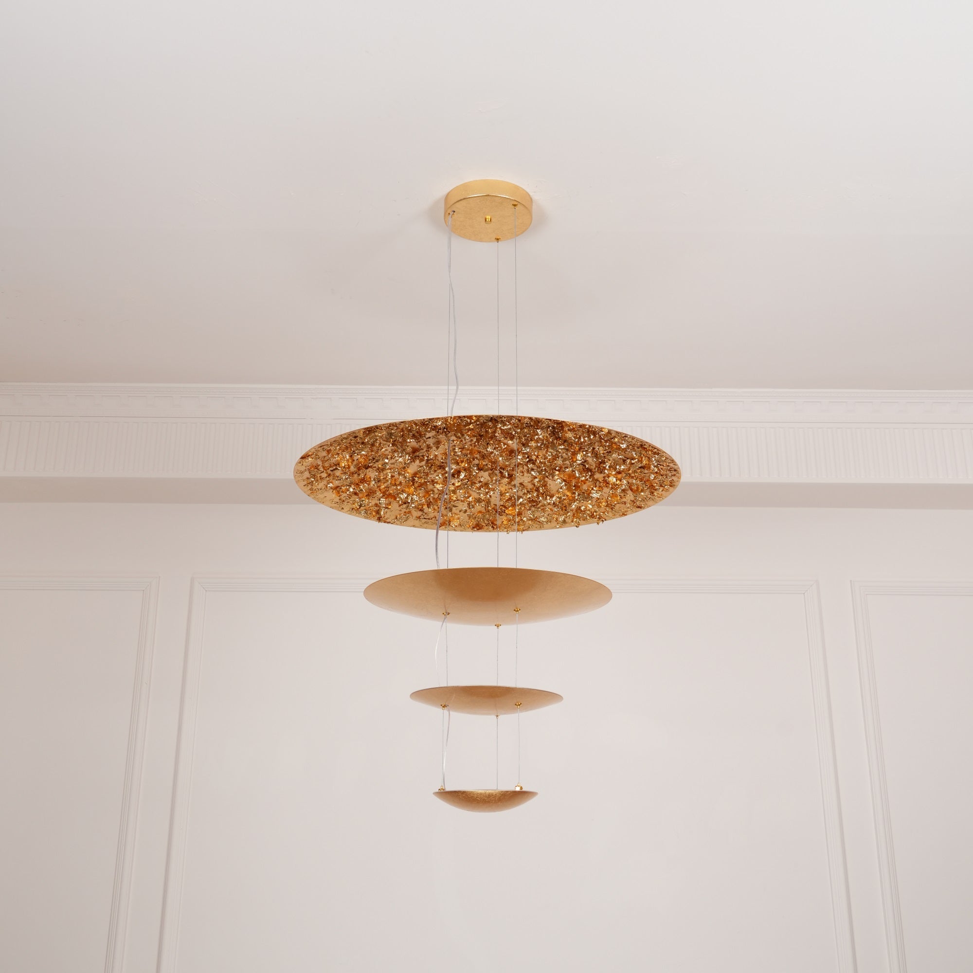 Modern Machine Chandelier - Industrial Style Ceiling Light Fixture for Dining Room, Living Room & Bedroom | Vintage Edison Bulb Pendant Lighting
