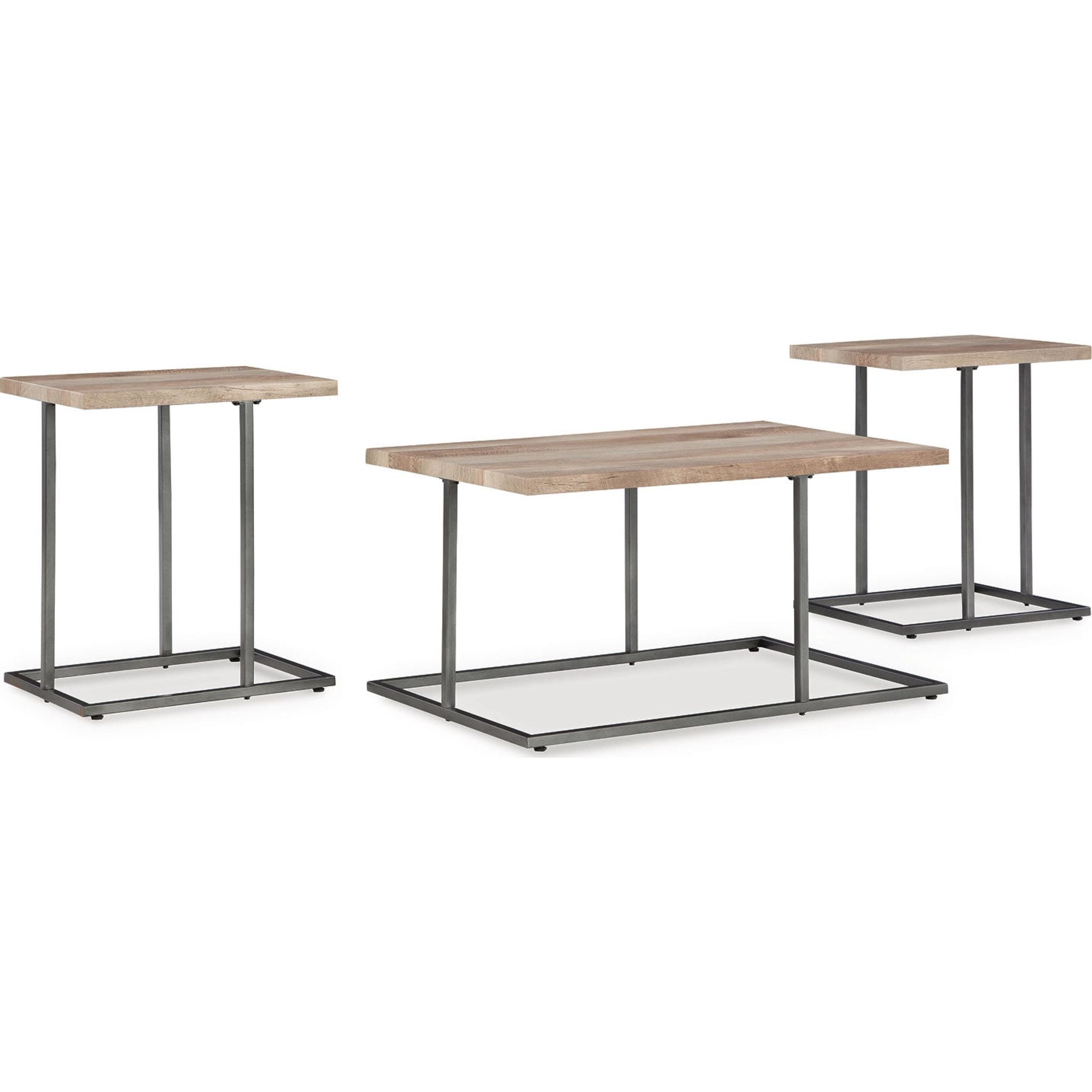 Albreane 3-Pack Folding Tables - Grayish Brown & Black - Perfect for Indoor/Outdoor Events, Parties, and Home Office Use