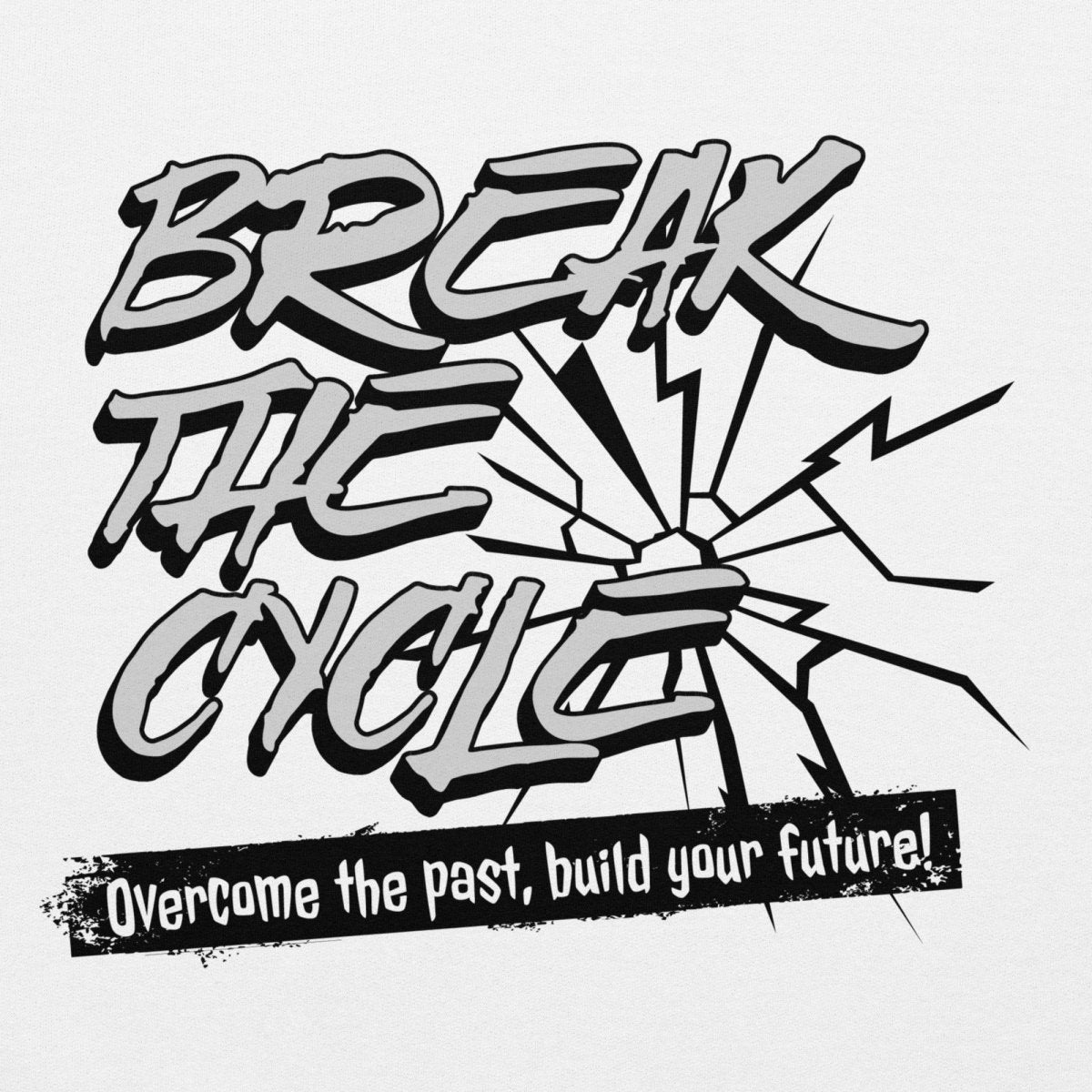 Break the Cycle Unisex Hoodie - Stylish & Comfortable Men's & Women's Pullover Sweatshirt for Casual Wear, Gym, and Outdoor Activities