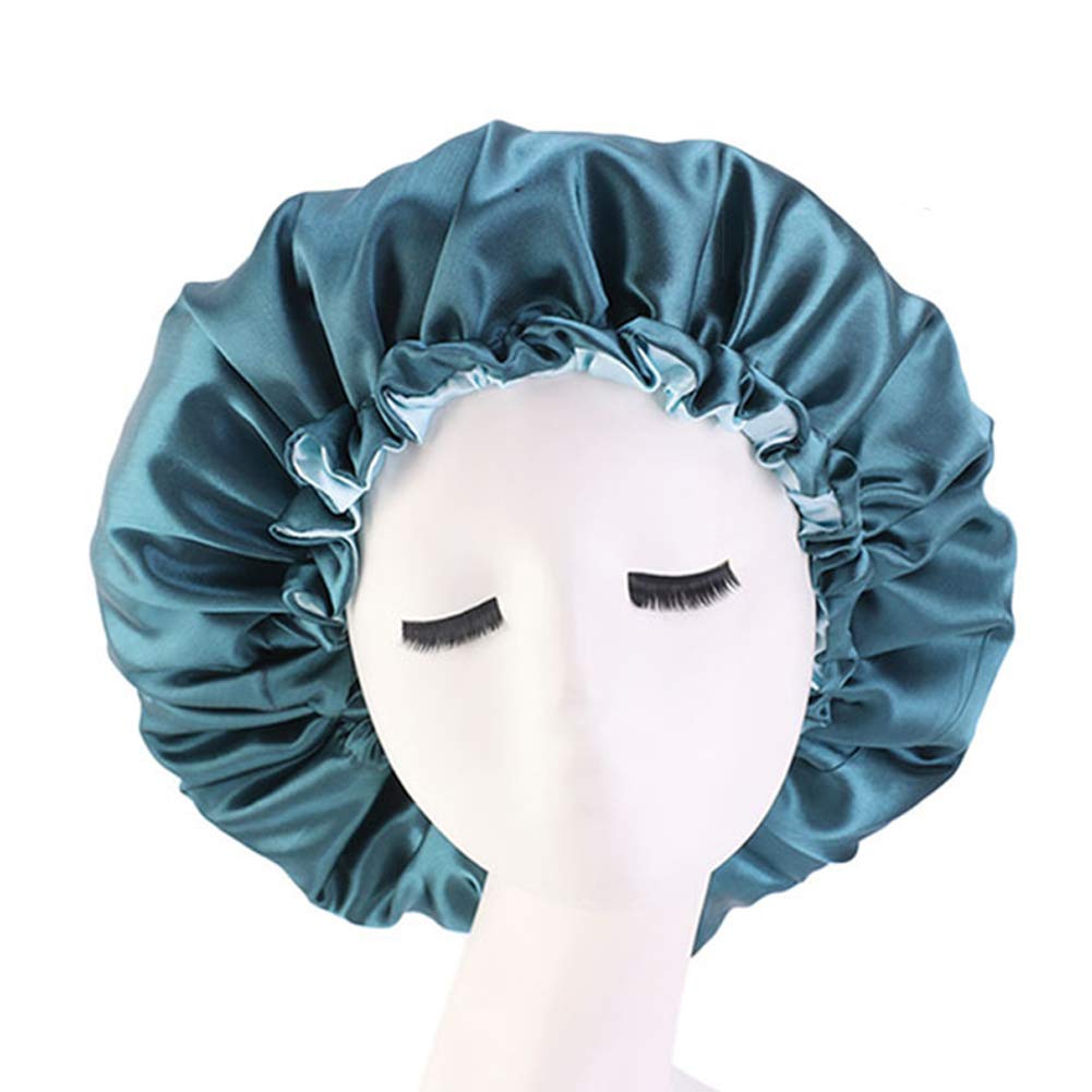Double Layer Bonnet for Women - Soft & Breathable Sleep Cap for Natural Hair Protection - Perfect for Nighttime, Travel & Home Use