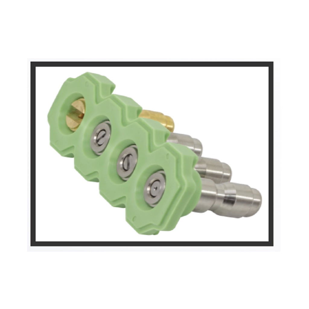 Suttner Quick Connect Nozzle Set - High Pressure 5800 PSI for Power Washing, Car Cleaning & Industrial Use