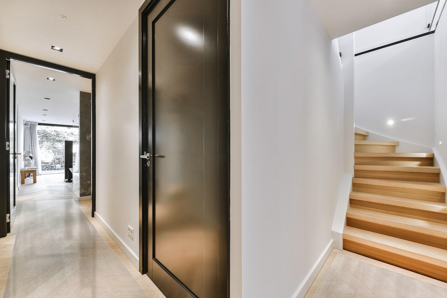 Clear Hard Floor Runner - 24 x 120 Inch, 2mm Thick USA-Made Vinyl Floor Protector for Tile & Vinyl Floors | Durable, Non-Slip Surface Protection for High Traffic Areas, Hallways & Entryways