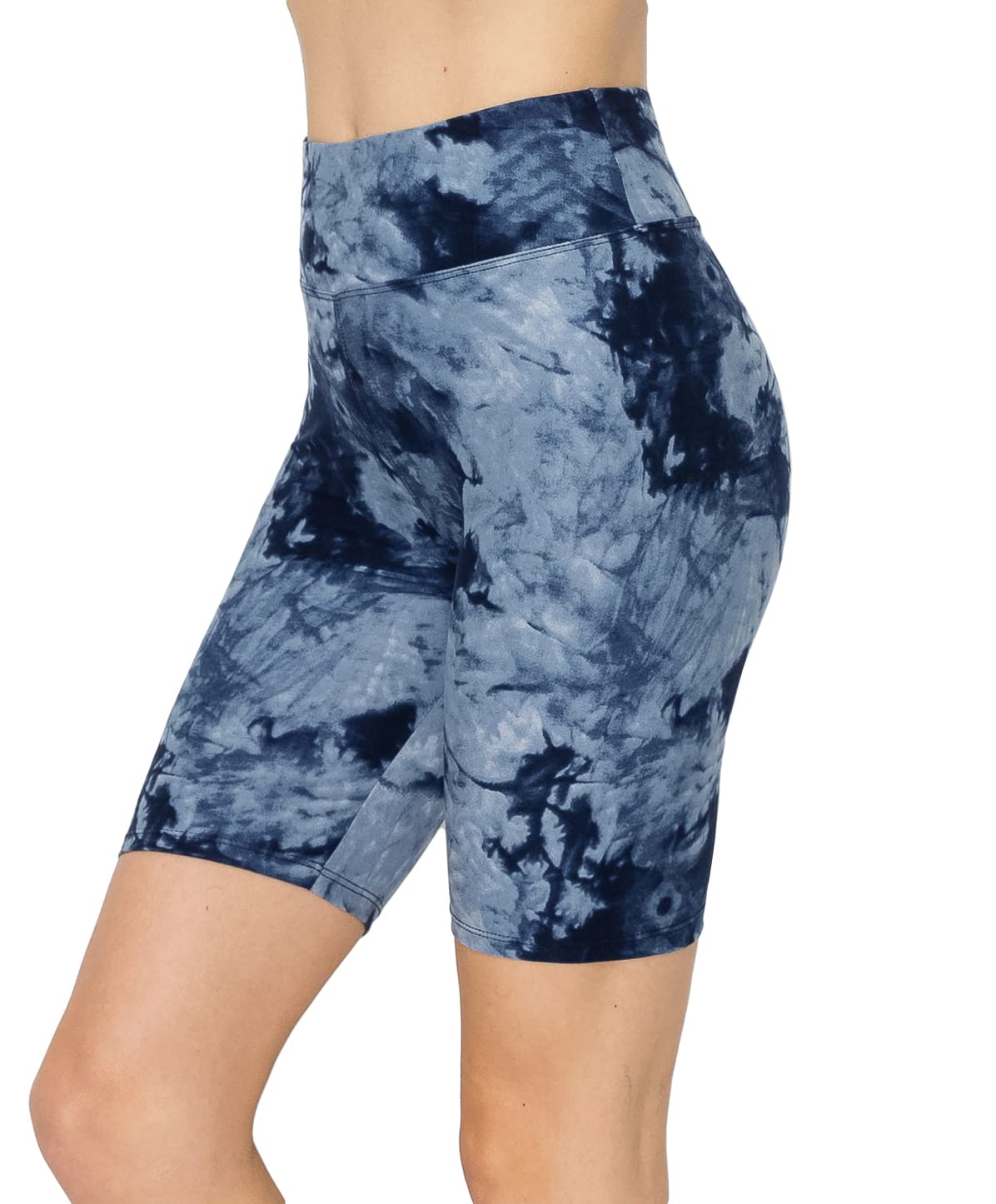 ALWAYS Women's High Waist Bike Shorts - Tummy Control Workout Shorts for Running, Yoga & Gym - Stretchy Athletic Compression Leggings (Perfect for Fitness, Cycling & Lounge Wear)