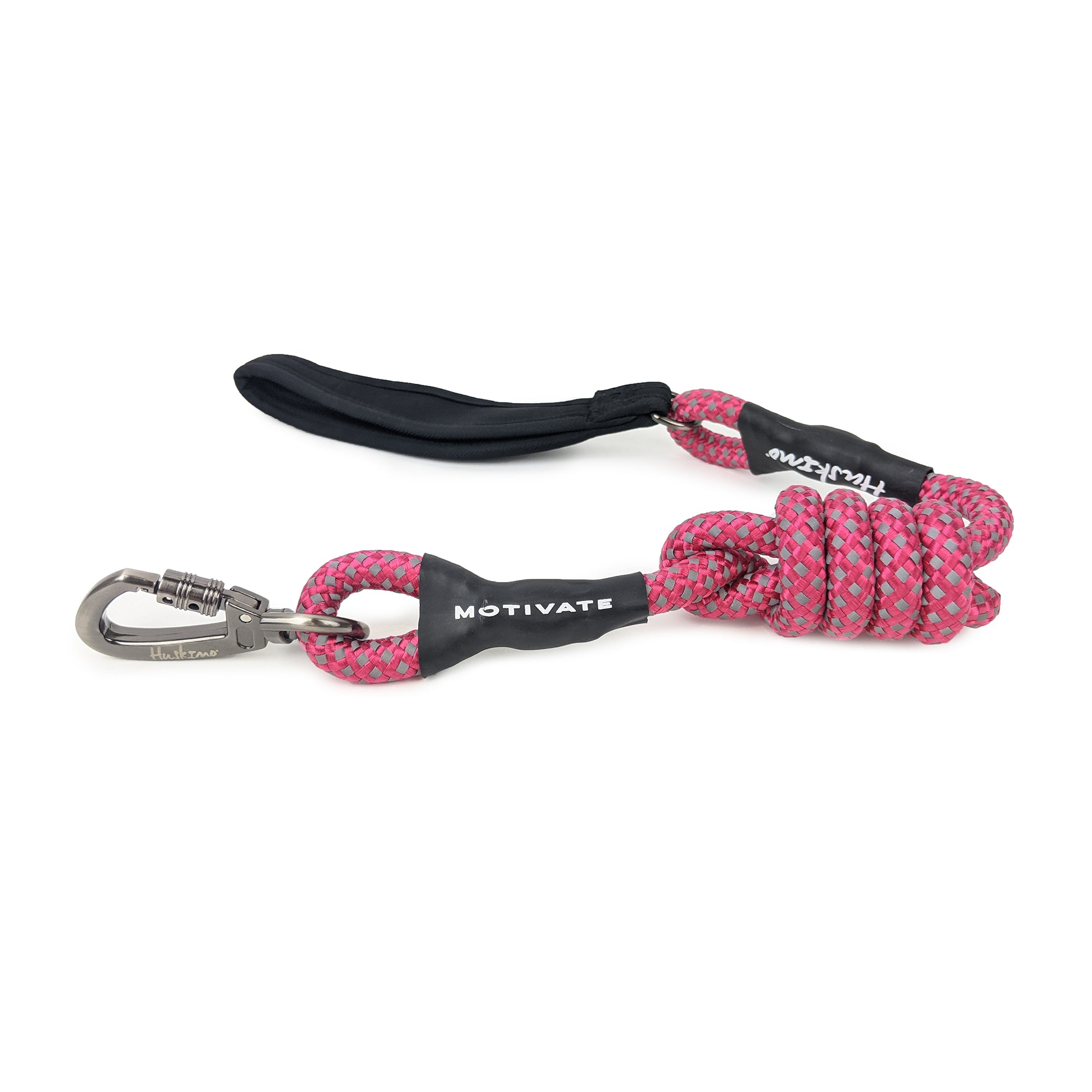 Huskimo Motivate Classic Dog Leash - Durable Nylon Pet Lead with Comfortable Handle for Walking, Training & Outdoor Adventures (Uluru Design) - Perfect for Daily Walks, Hiking & Dog Park Visits