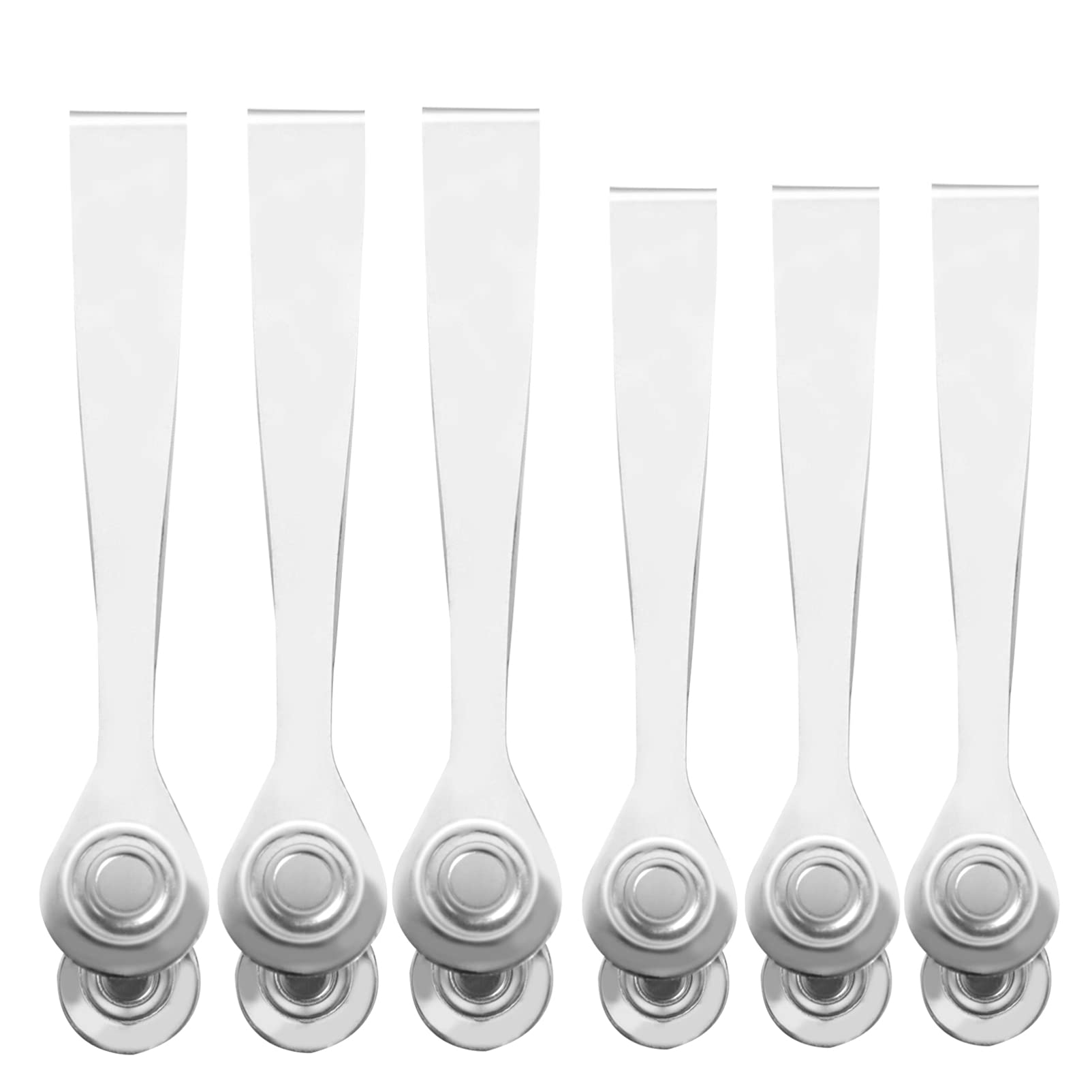 Stainless Steel Mini BBQ Grill Utensils Set - 6Pcs Escargot Tongs, Snail Tongs & Food Tongs (13cm & 15.5cm) for Grilling, Picnics, Camping & Outdoor Cooking Accessories