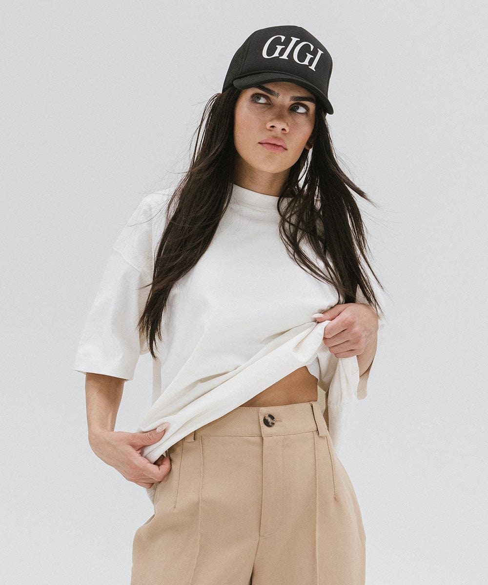 Gigi Foam Trucker Hat - Adjustable Snapback Cap for Men & Women - Stylish & Comfortable for Outdoor Activities, Sports, and Casual Wear