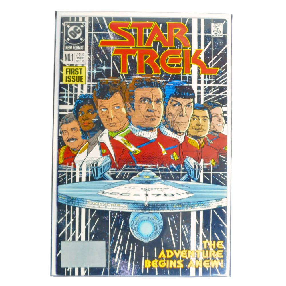 Star Trek #1 (1989) DC Comics - Vintage Collectible Comic Book for Sci-Fi Fans & Collectors | Perfect for Display, Gifts, and Comic Book Collections