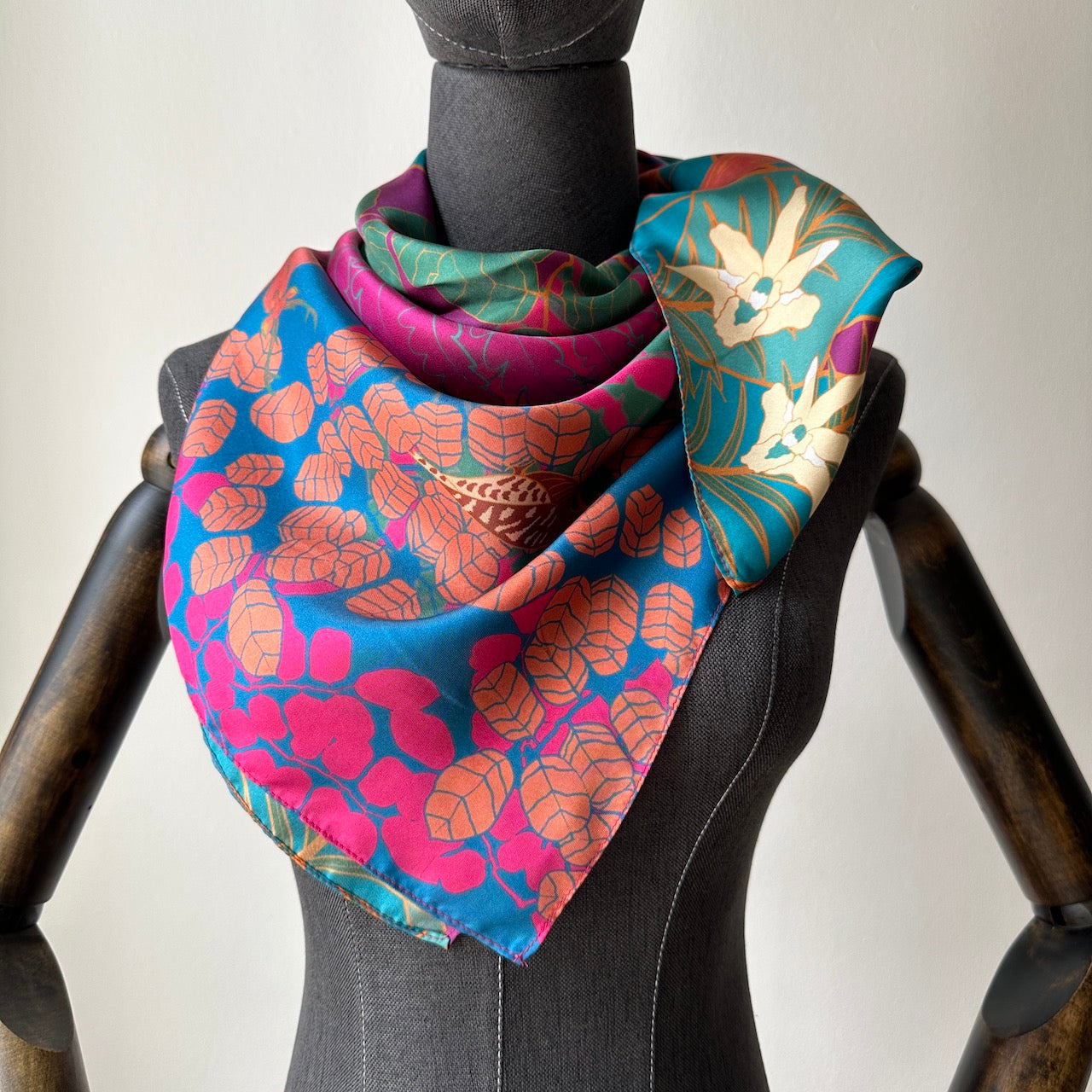 Jangala Silk Scarf - Premium Women's Fashion Accessory for Travel, Parties & Everyday Elegance