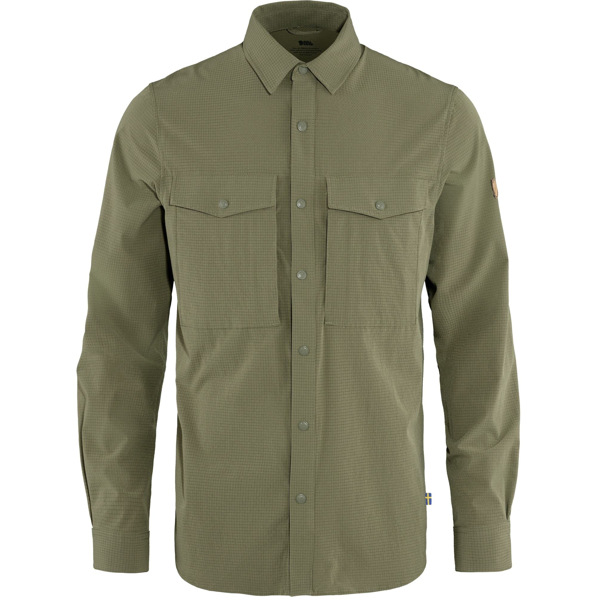 Fjällräven Abisko Men's Hiking Short Sleeve Shirt - Lightweight Quick-Dry Outdoor Travel & Camping Shirt for Summer Adventures