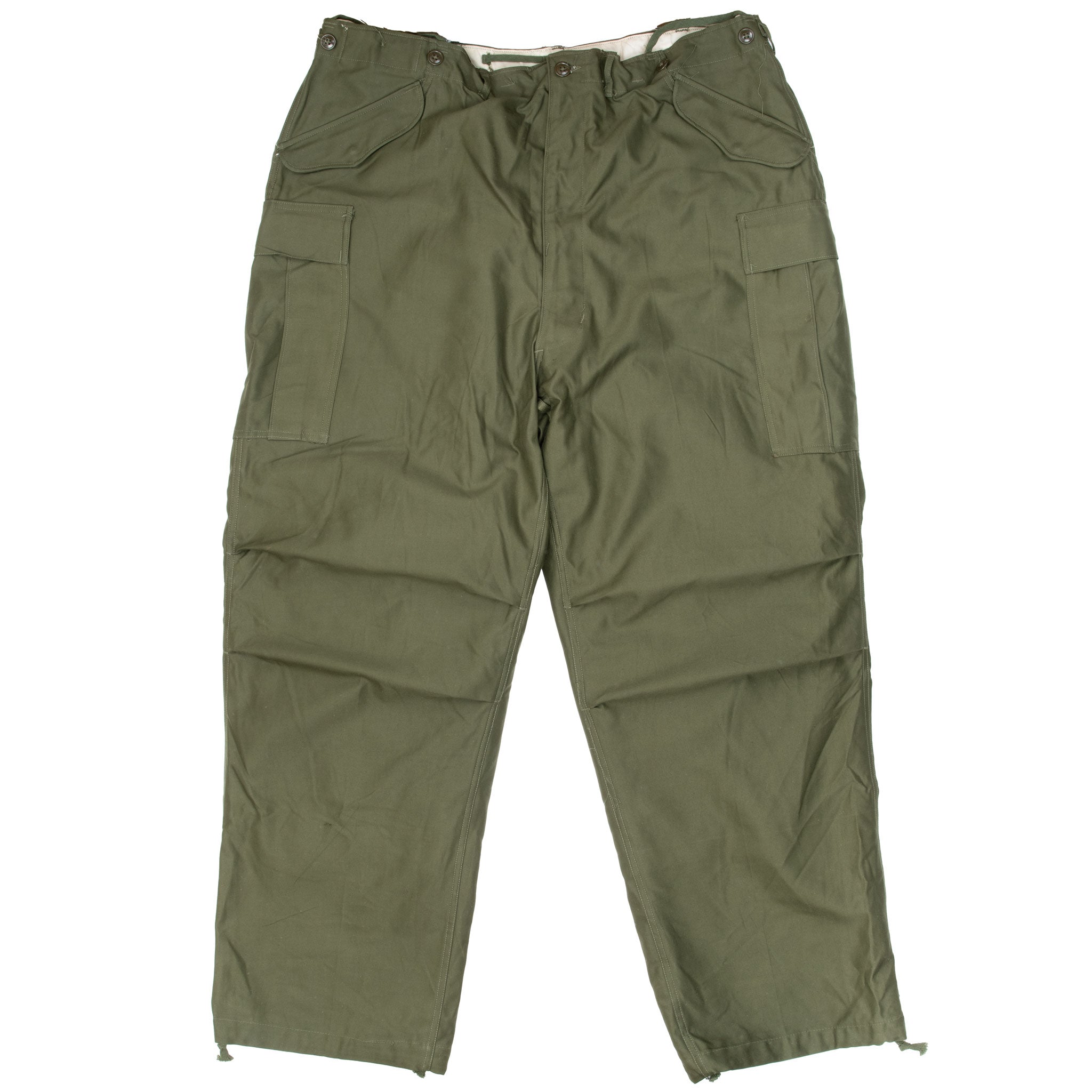 Vintage US Army M51 Field Trousers with Liner - Korean War Era Military Pants (XL Long) - Perfect for Outdoor Adventures, Reenactments & Vintage Fashion