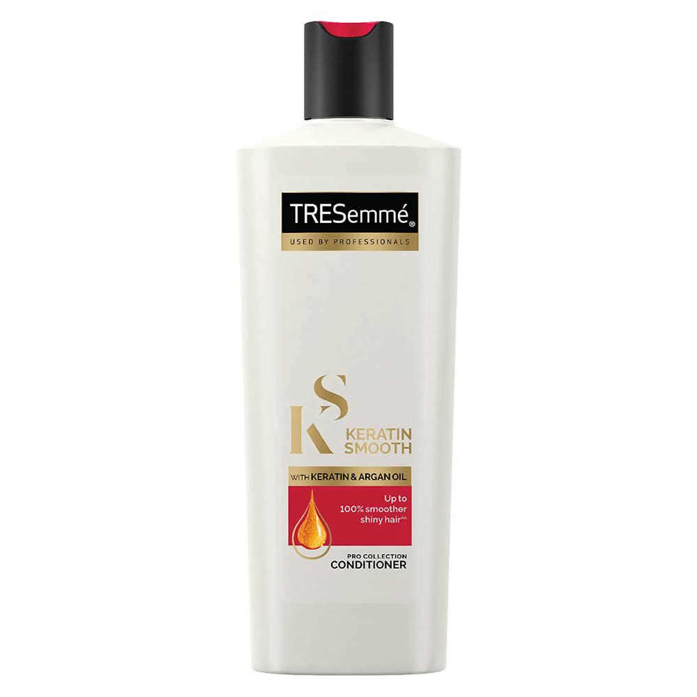 TRESemme Keratin Smooth Conditioner 335ml & Hair Fall Defense Conditioner 190ml - Keratin Infused for Stronger, Longer Hair - Reduces Breakage & Repairs Damage - For Men & Women - Perfect for Daily Hair Care & Salon-Quality Results at Home