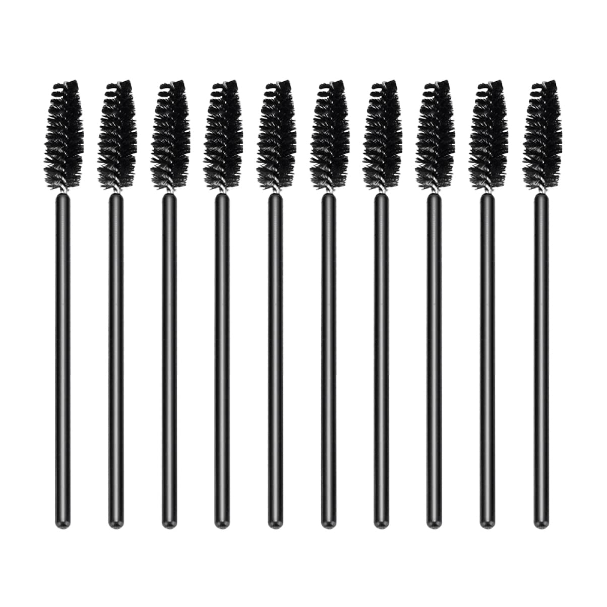 250 Pcs Elbow Mascara Brushes - Professional Lash & Eyebrow Makeup Tools Kit for Women - Portable Salon Supplies, Perfect Birthday Gift - Ideal for Home, Travel & Professional Makeup Use
