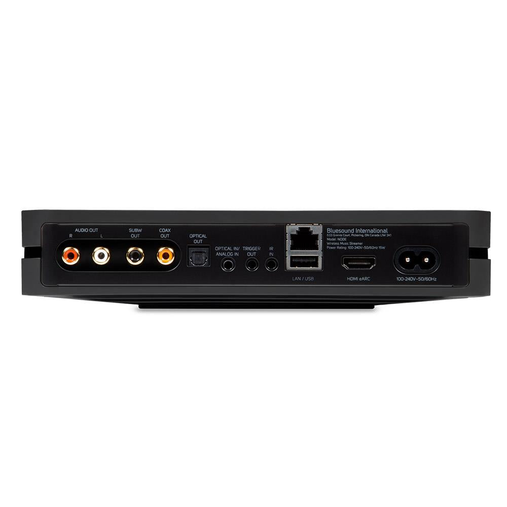 NAD C 389 Integrated Amplifier with Bluesound NODE Wireless Hi-Fi Music Streamer - Premium Audio Bundle for Home Theater & Stereo System