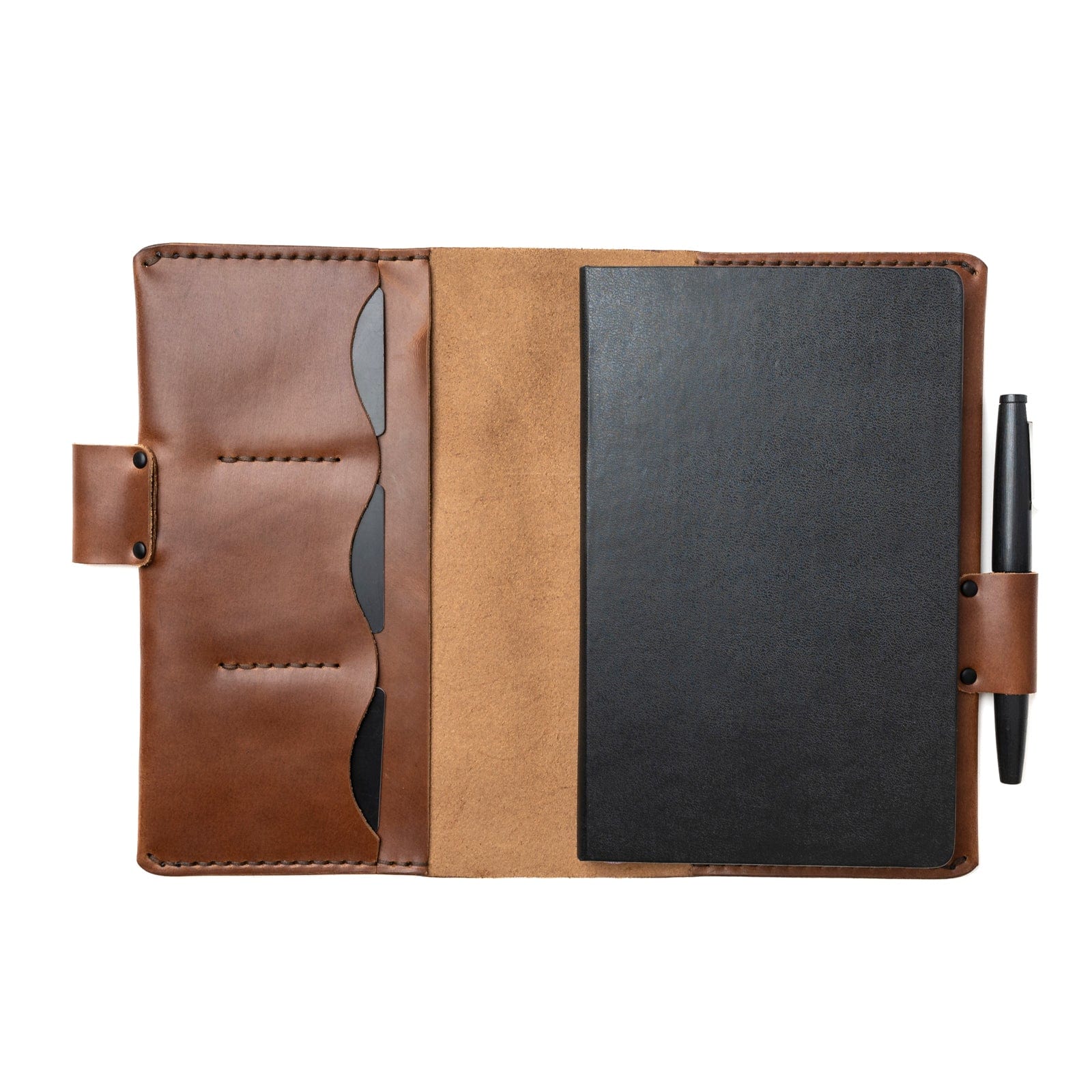 Genuine Leather Moleskine Large Notebook Cover - Premium Protection for XL Notebooks | Perfect for Journaling, Sketching & Business Meetings
