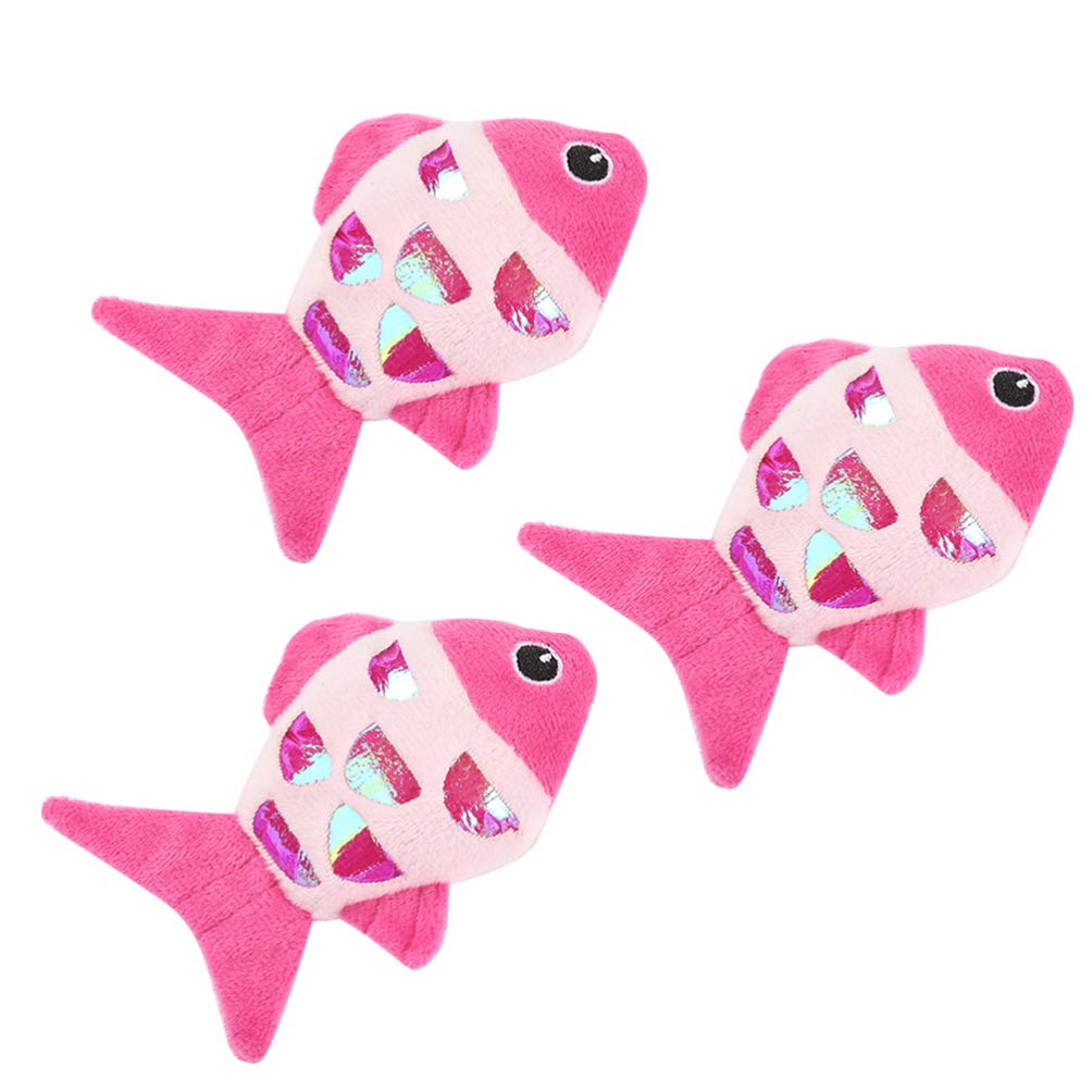 Balacoo 3-Piece Plush Cat Toy Set - Interactive Cat Pillow, Chew Fish & Balls for Indoor Play, Teeth Grinding & Scratching - Perfect for Playtime, Training & Stress Relief