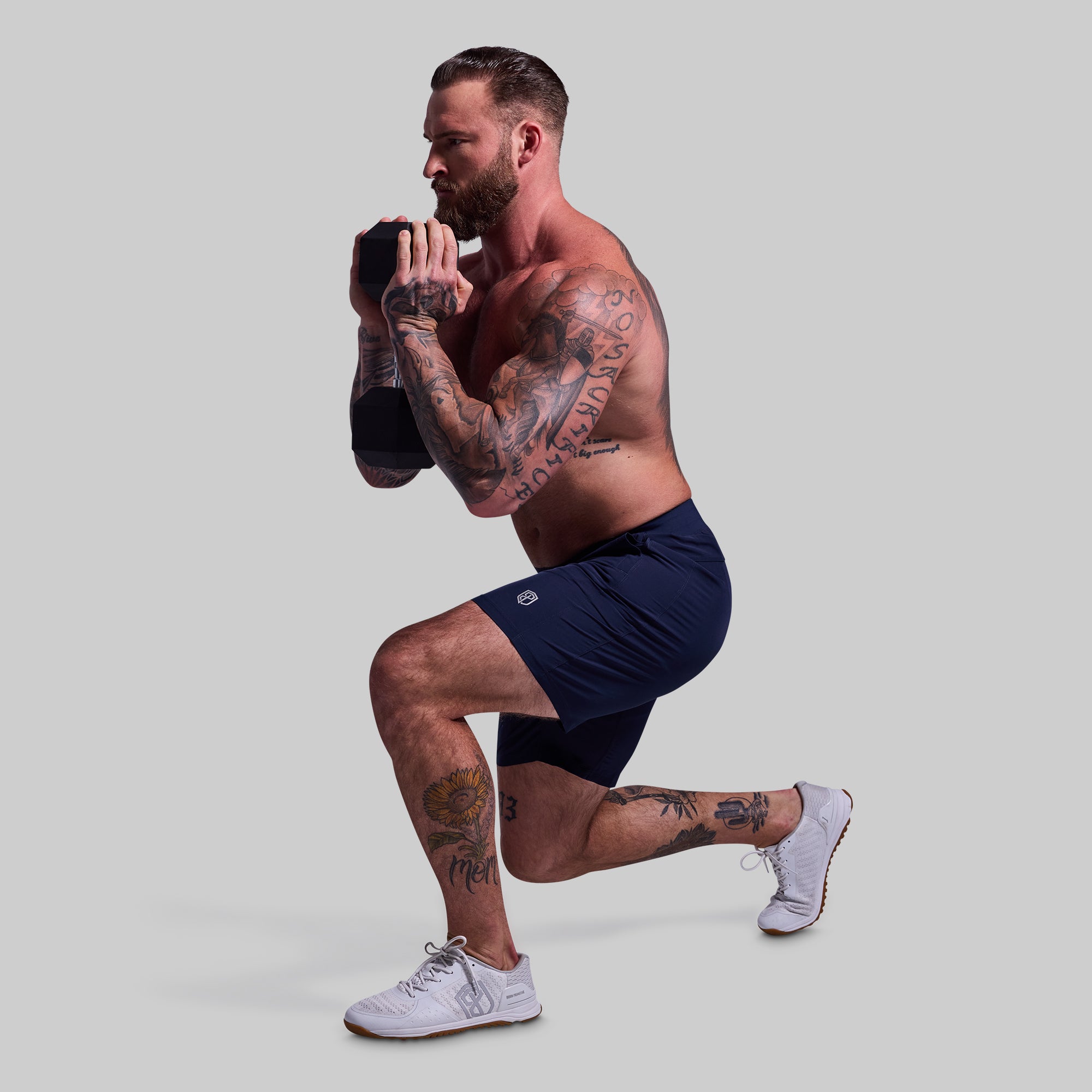 Versatile Short 7 (BP Navy) - Comfortable Casual Wear for Men | Perfect for Gym, Running, Travel & Everyday Use