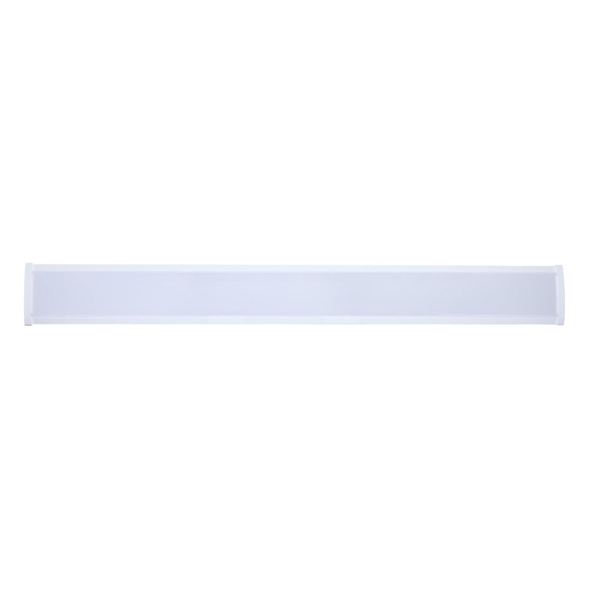 4ft LED Ceiling Wrap Light Fixture - 39W 3400 Lumens - Selectable CCT 3000K/4000K/5000K - 120-277V Dimmable - Energy Saving Office Lighting for Warehouse, Garage & Commercial Spaces