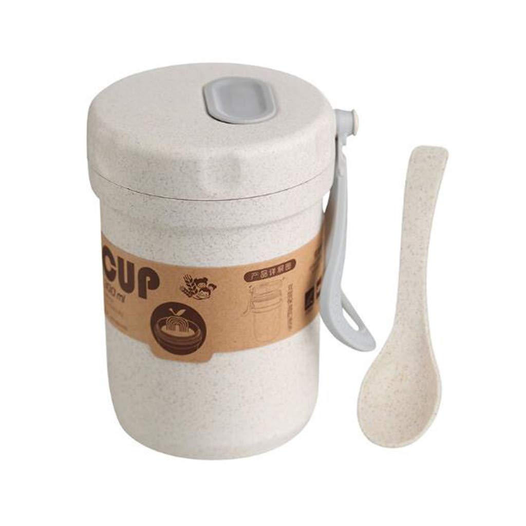 Yiser Vintage Clear Glass Microwave Safe Straw Cup - Soup, Porridge, Coffee Mug for Breakfast, Lunch & Kitchen Use - BPA-Free, Durable & Stylish (Beige, One Size) - Perfect for Home, Office & Outdoor Dining